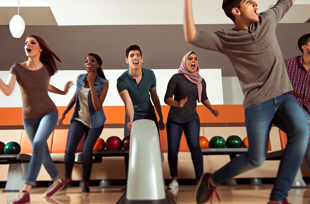 Tag ud at bowle med venner i det lokale bowlingcenter lyngby