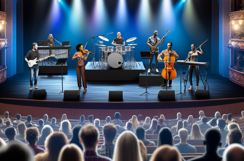 Store koncertoplevelser og underholdende shows i royal stage