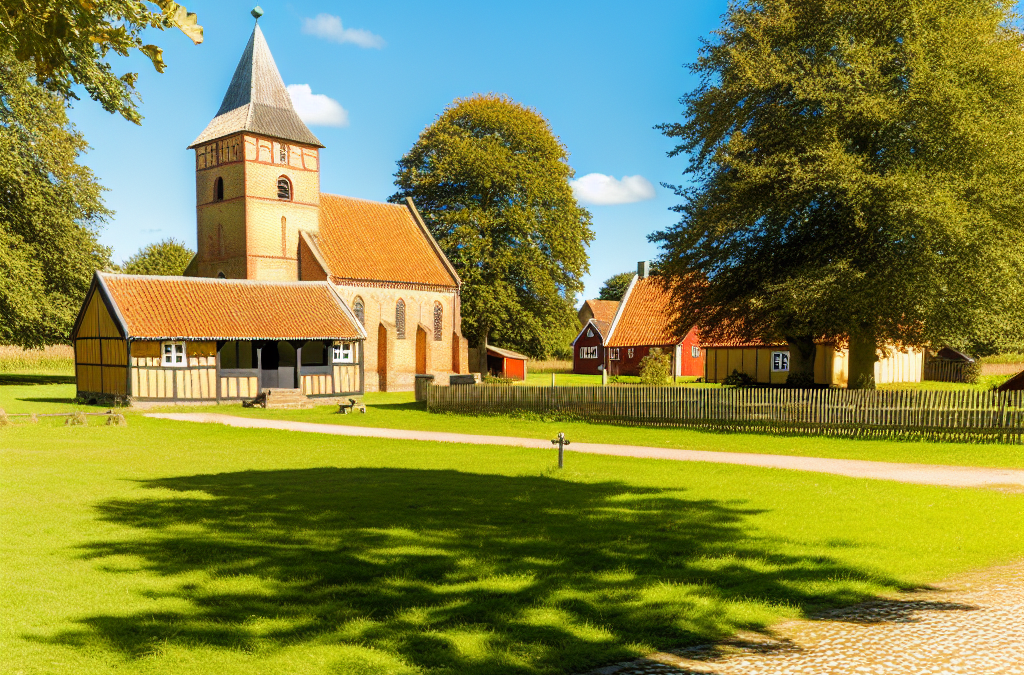 Historien bag byens landsbymiljø omkring rødovre kirke