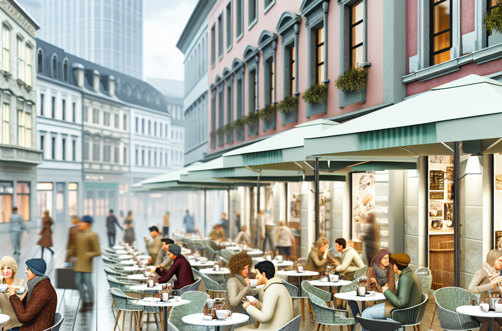 De hyggeligste steder at drikke kaffe under din byvandring