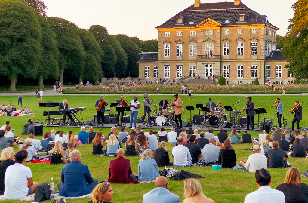 Friluftskoncerter og sommerunderholdning i parken ved Sophienholm