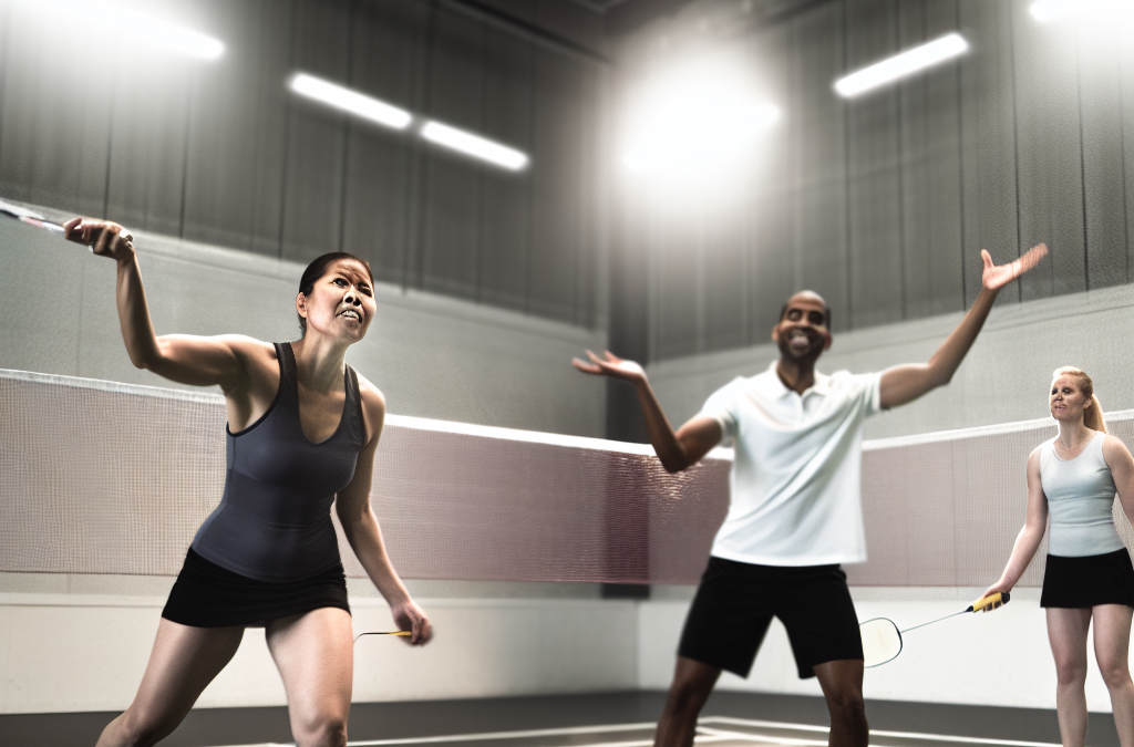 Badminton som rigtig god motion for alle niveauer i Ravnsborghallen
