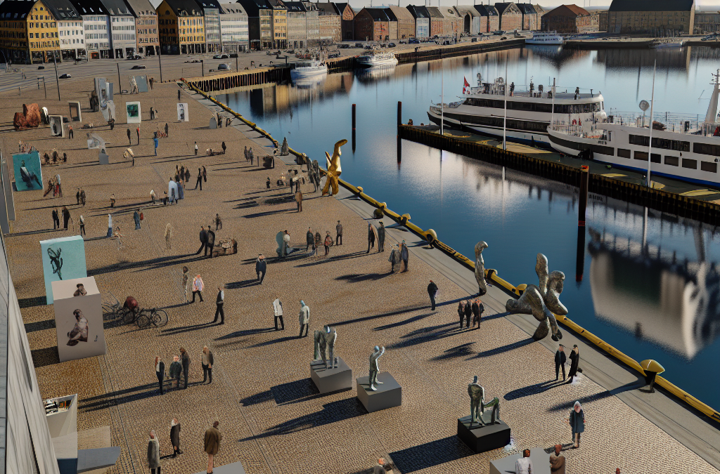 Oplev gadekunst og moderne skulpturer på havnen i helsingør