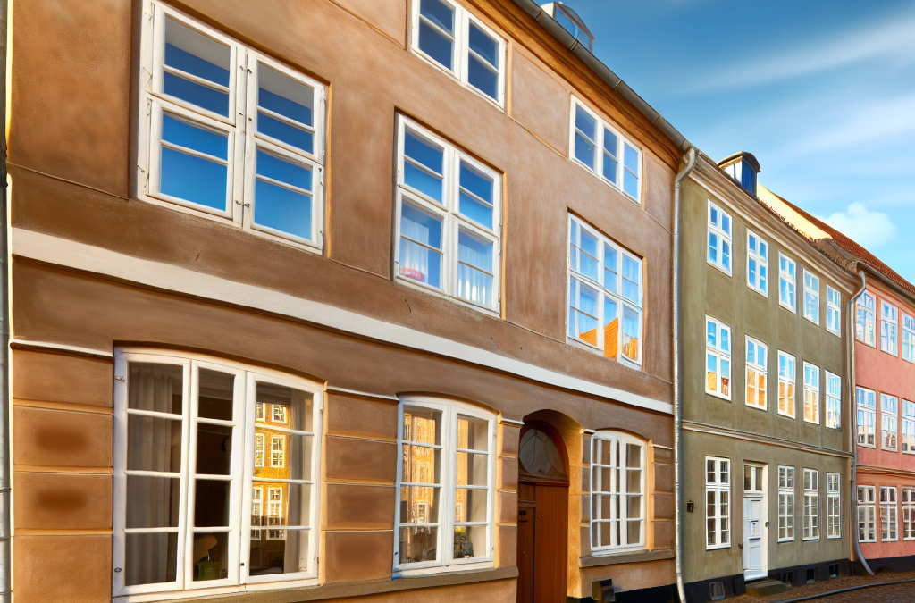 Kulturarv smukt bevaret i de ældre byhuse i centrum hillerød