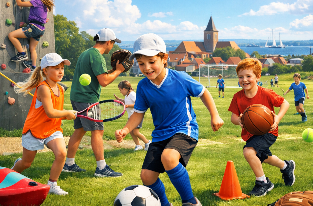 Sjove og lærerige sportscamps for skolebørn i den lange sommerferie i Køge