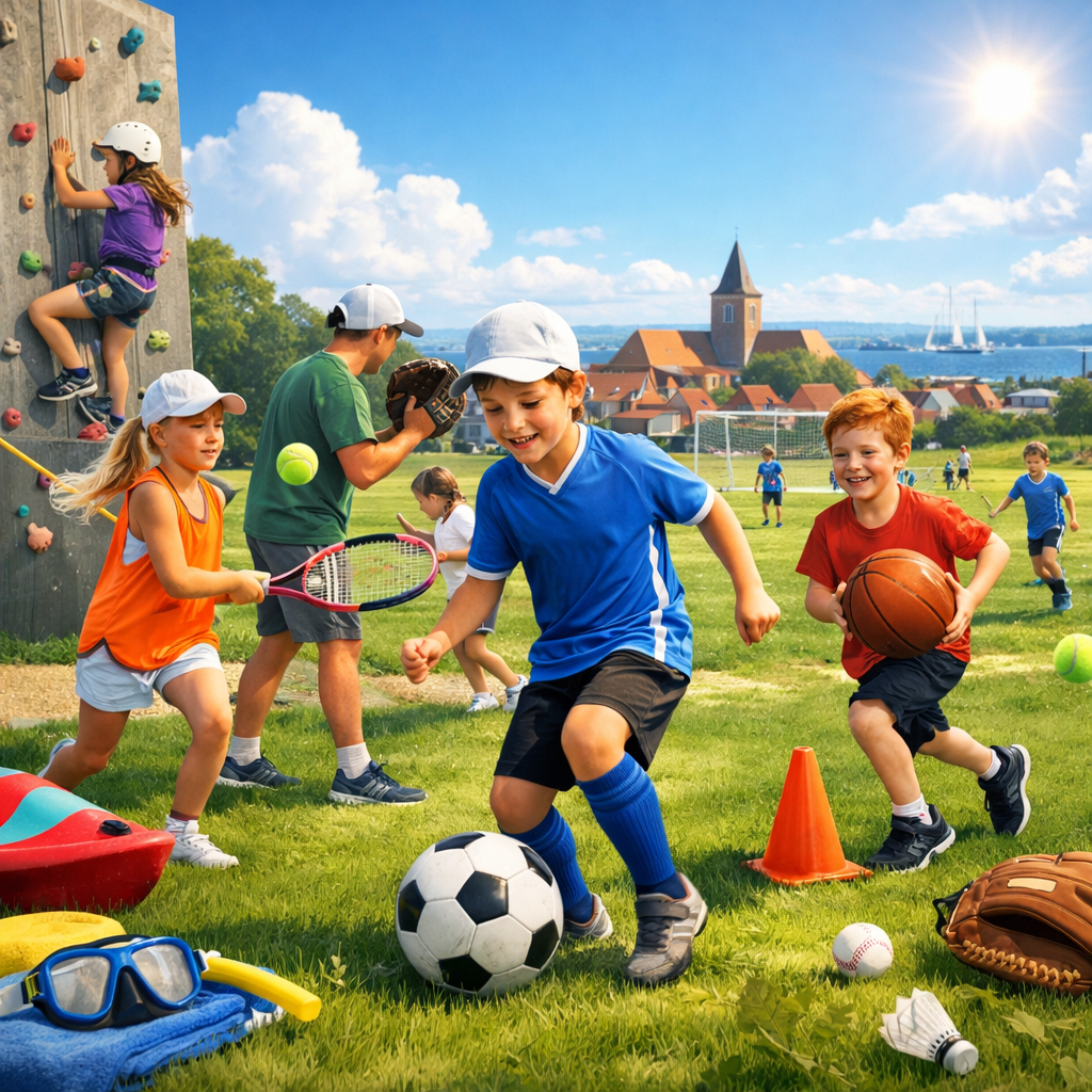 Sjove og lærerige sportscamps for skolebørn i den lange sommerferie i Køge