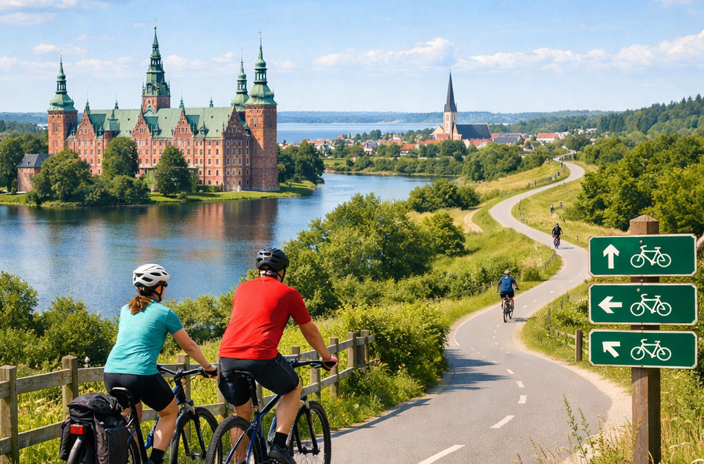 Cykelruter der binder det meste af Nordsjælland sammen i Hillerød